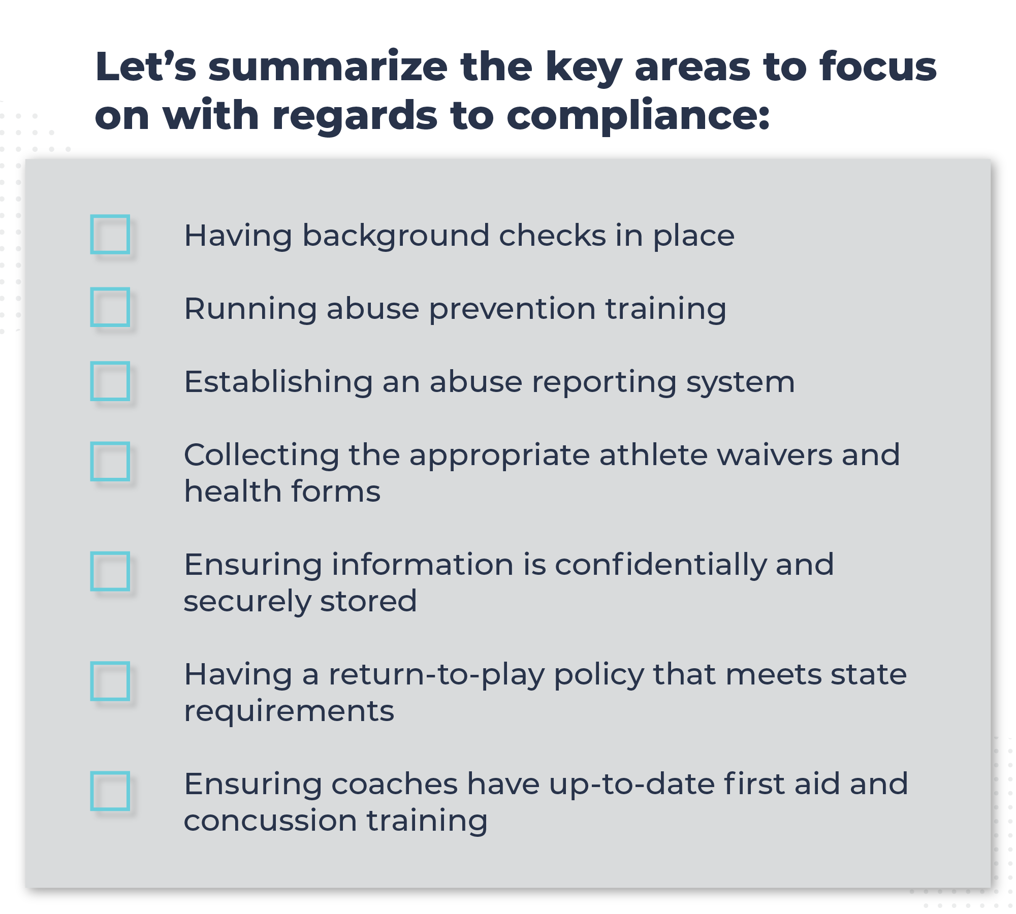 The Administrator's Guide to Compliance in Youth Sports
